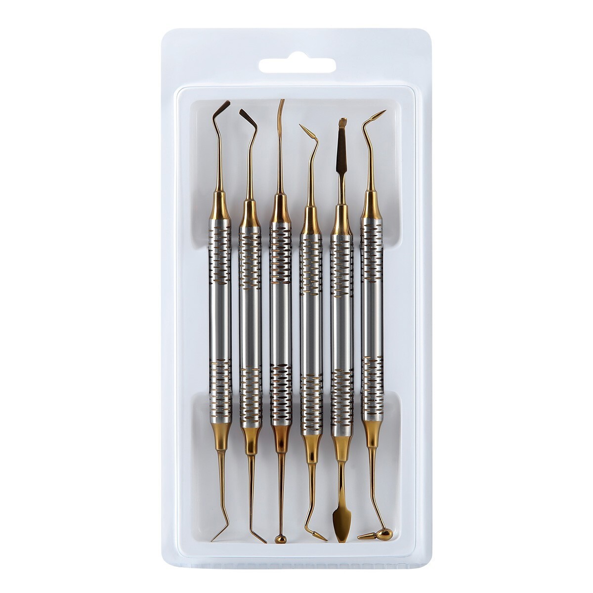 GERMAN Dental Light Wt Titanium Coated Restorative Composite Filling Instruments
