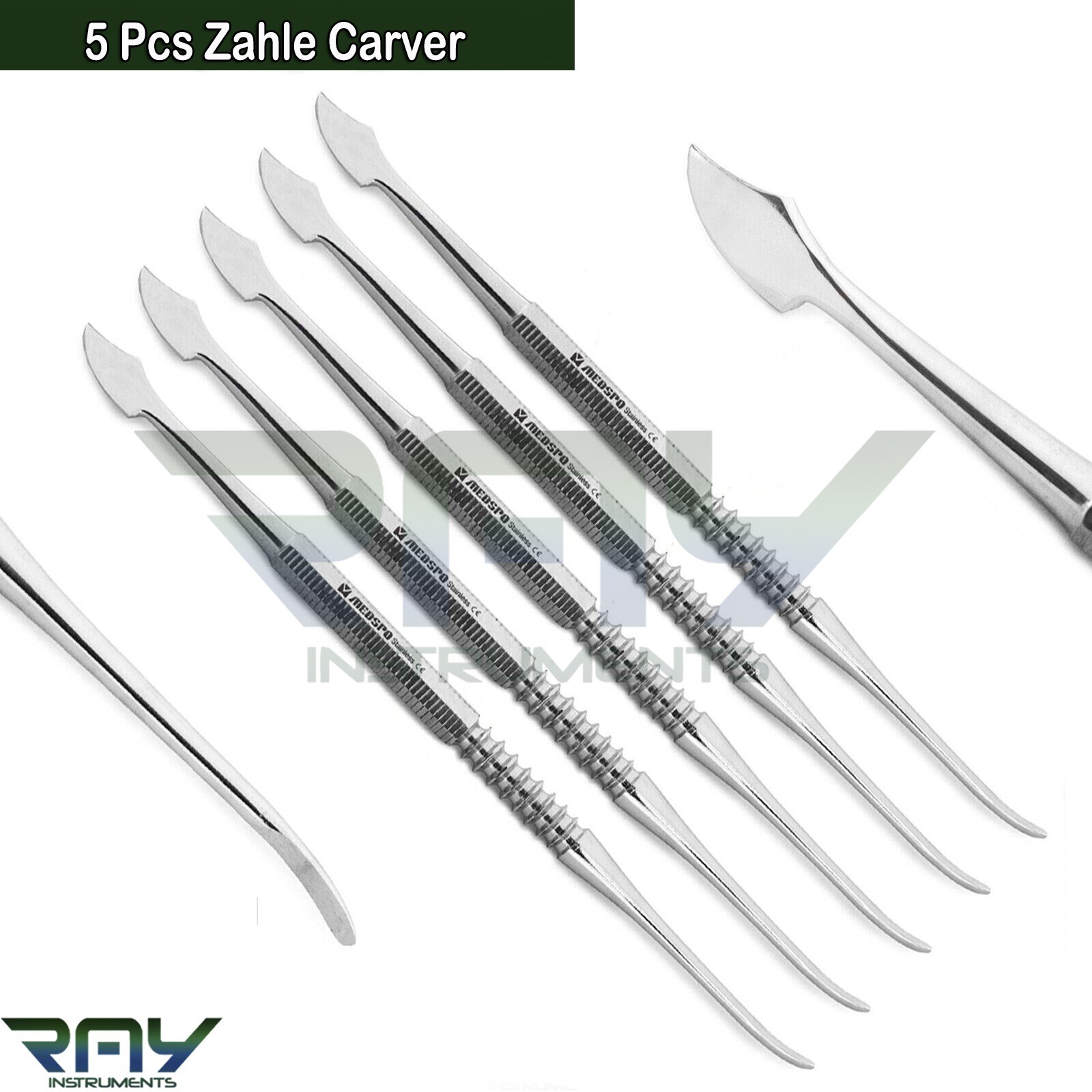 Dental Zahle Wax & Modelling Mixing Carvers Laboratory Technician Instruments