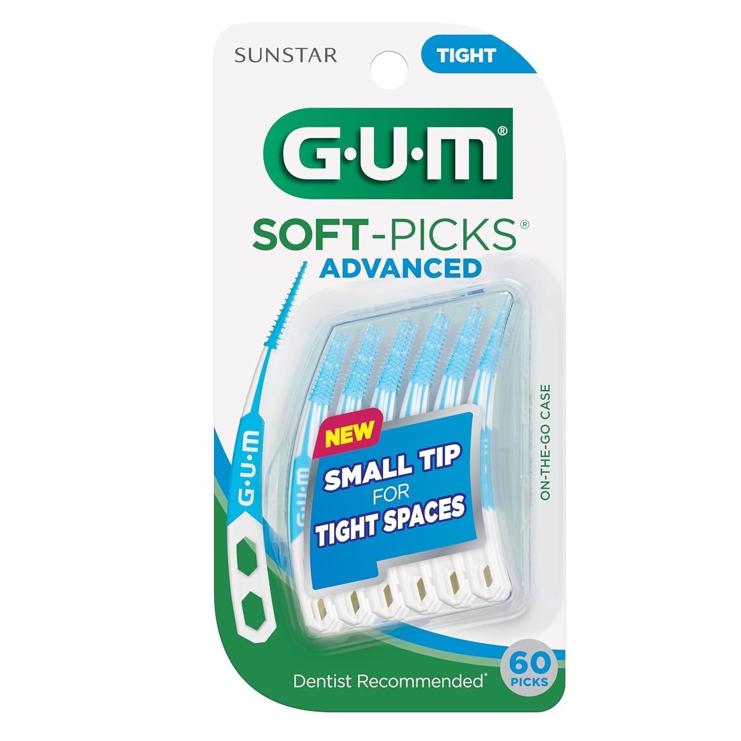 Soft-Picks Advanced Tight Dental Picks, 60ct Triple Pack for Optimal Oral Care