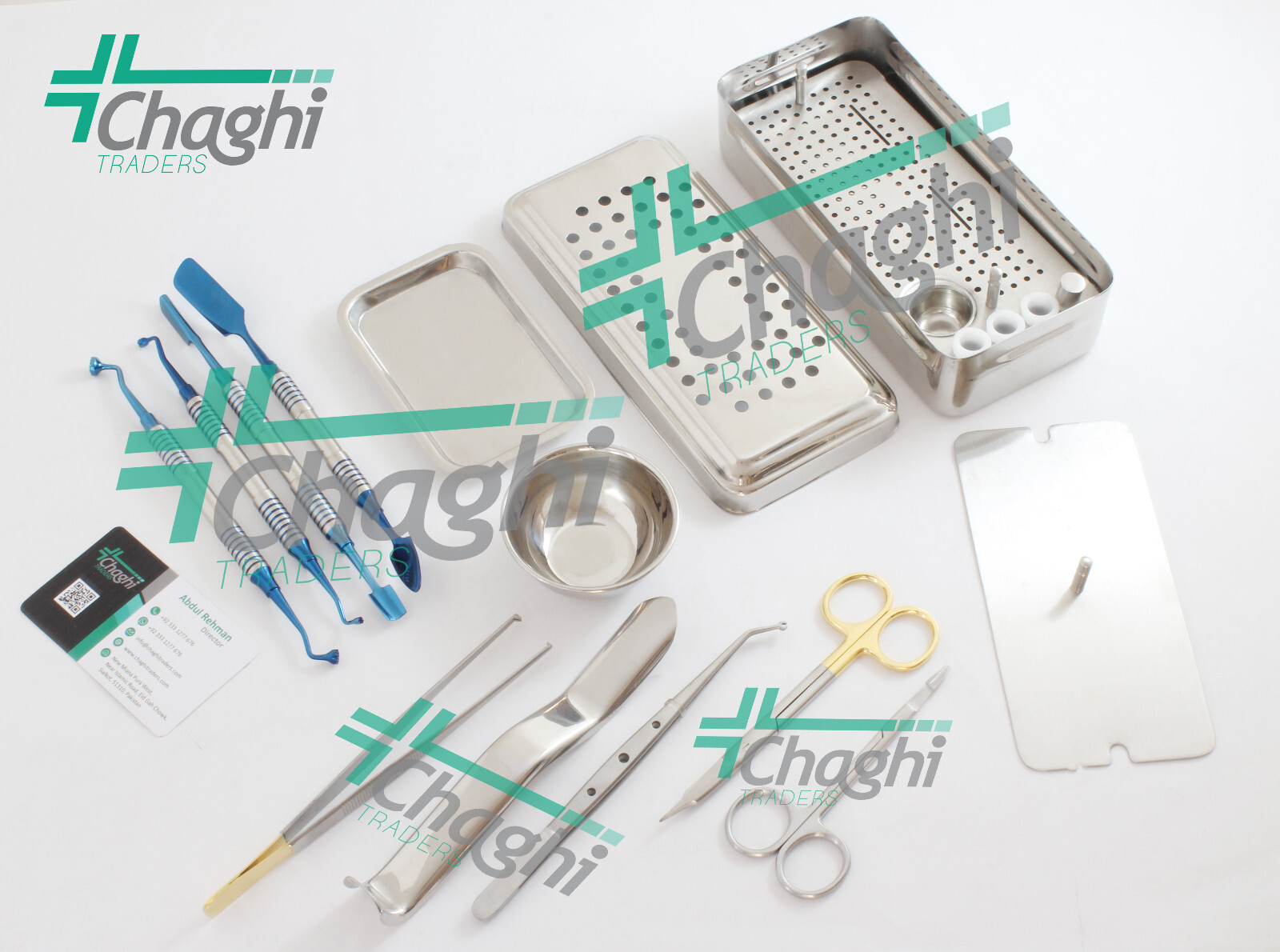 Prf & Grf Complete System Platelet Rich Fibrin surgery Box 11 PCs Dental Instrum