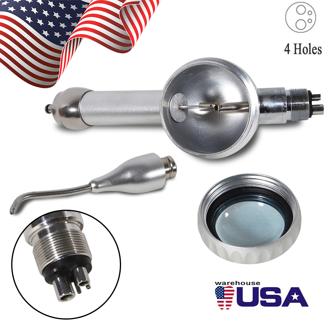 Dental Air Flow Teeth Polishing Polisher Handpiece Hygiene Prophy/Sandblaster