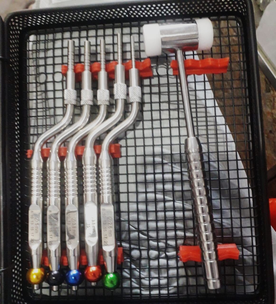Professional Quality Orthodontic Osteotome Kit, Dental Implants Kit Best Offer