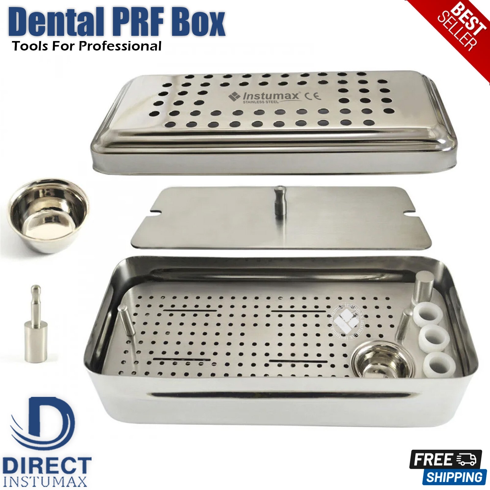 PRF & GRF Box Dental Implant Platelet Rich Fibrin Instruments Surgery Cassette