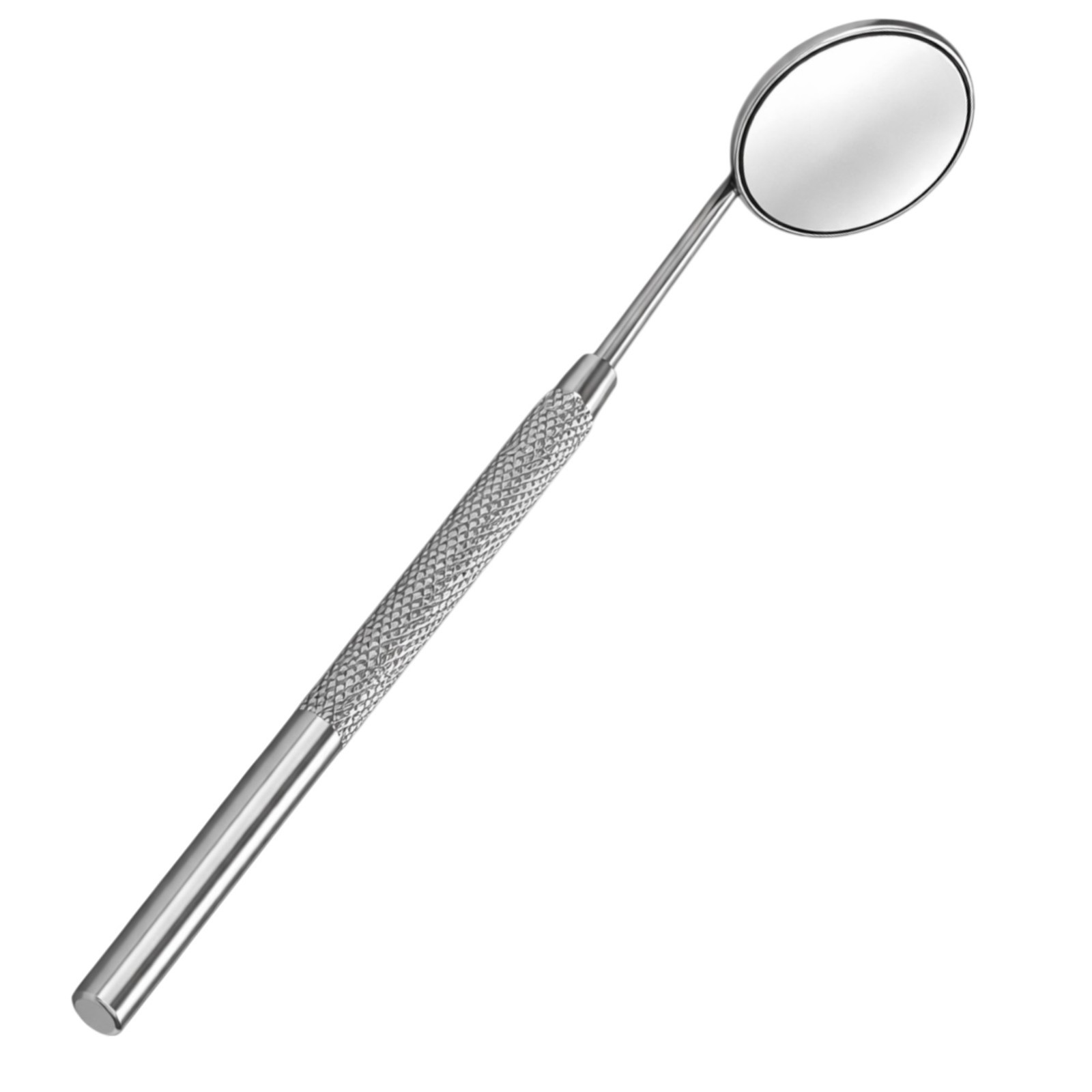 12 EA Dental mouth Mirror #5 stainless with handle Oral Care dental instrument