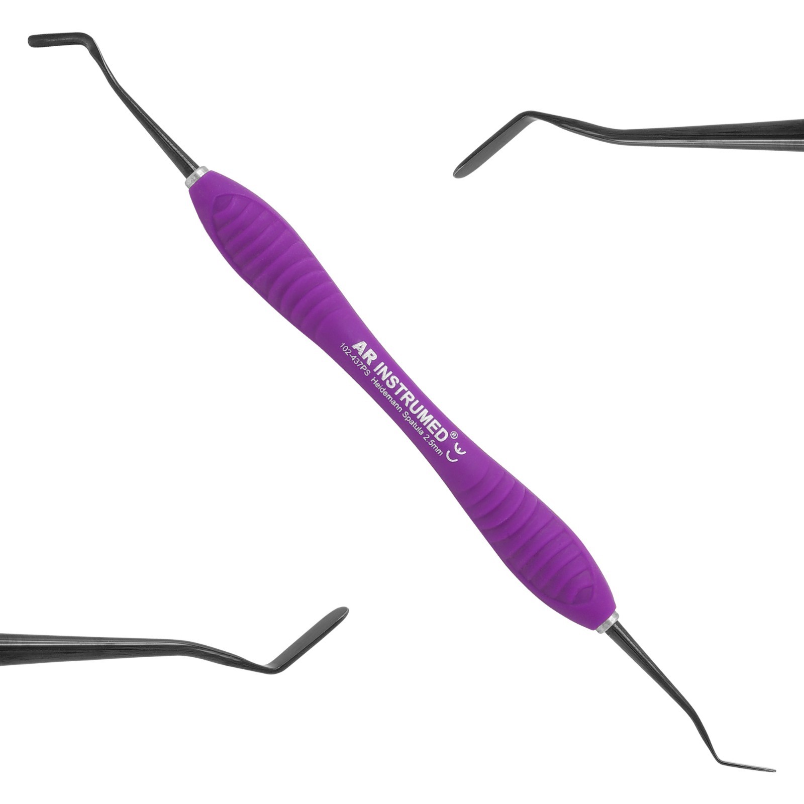 Silicone Dental Heideman Spatula Double Ended 2.5mm Composite Filling Instrument