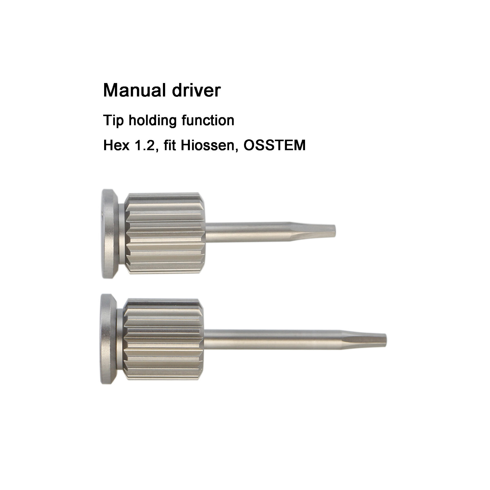 Dental Implant Torque Drivers Square Hex 1.2 Screwdriver Manual Hiossen Osstem