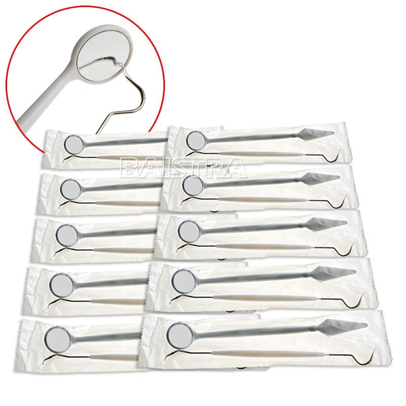 Dental Disposable Examination Kit Mouth Mirror and Explorer Probe Instrument Set