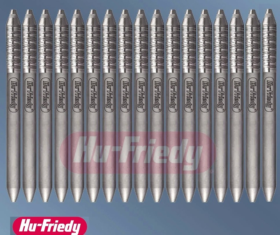 17 Pcs Hu-Freidy MH6 Mirror Satin Handle Silver
