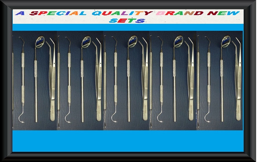 46 Instruments Basic Dental Set Mirror Explorer College plier Economy Grade NEW!