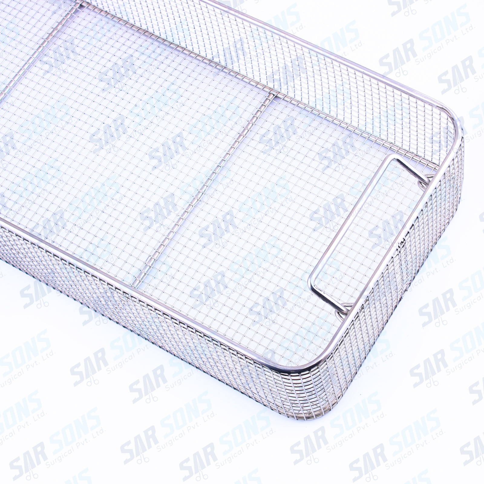 Mesh Tray Wire Basket Sterilisation Surgical Dental Instruments Storage Rack CE