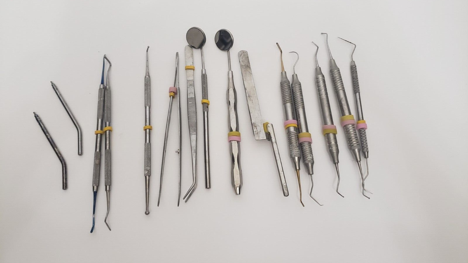 Professional Dental Oral Kit Scaler Probe Pick SET Mirror Dentist Tools Set 3
