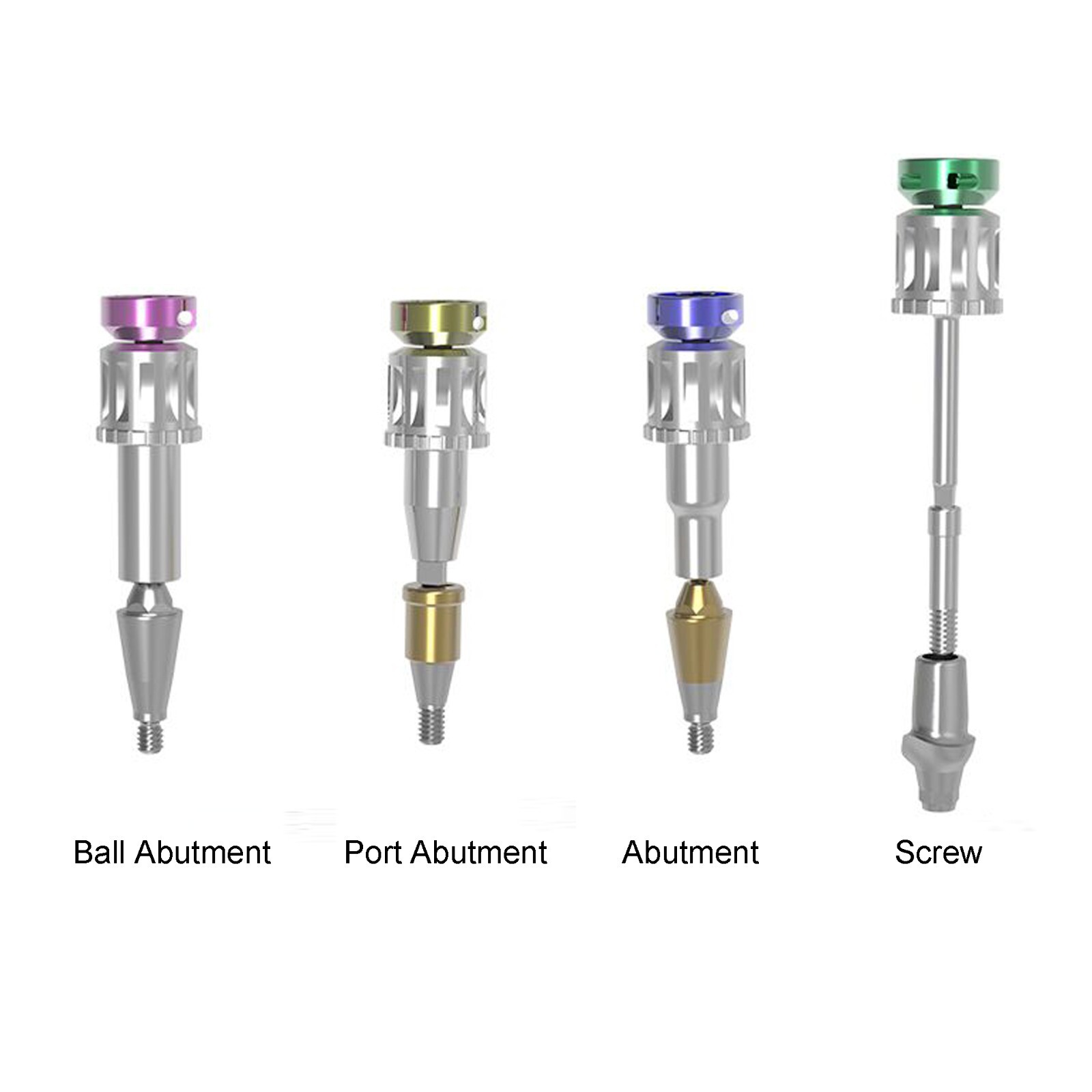 Implant Prosthetic Kit Locator Driver Multi Abument Mini Ball Torque Wrench
