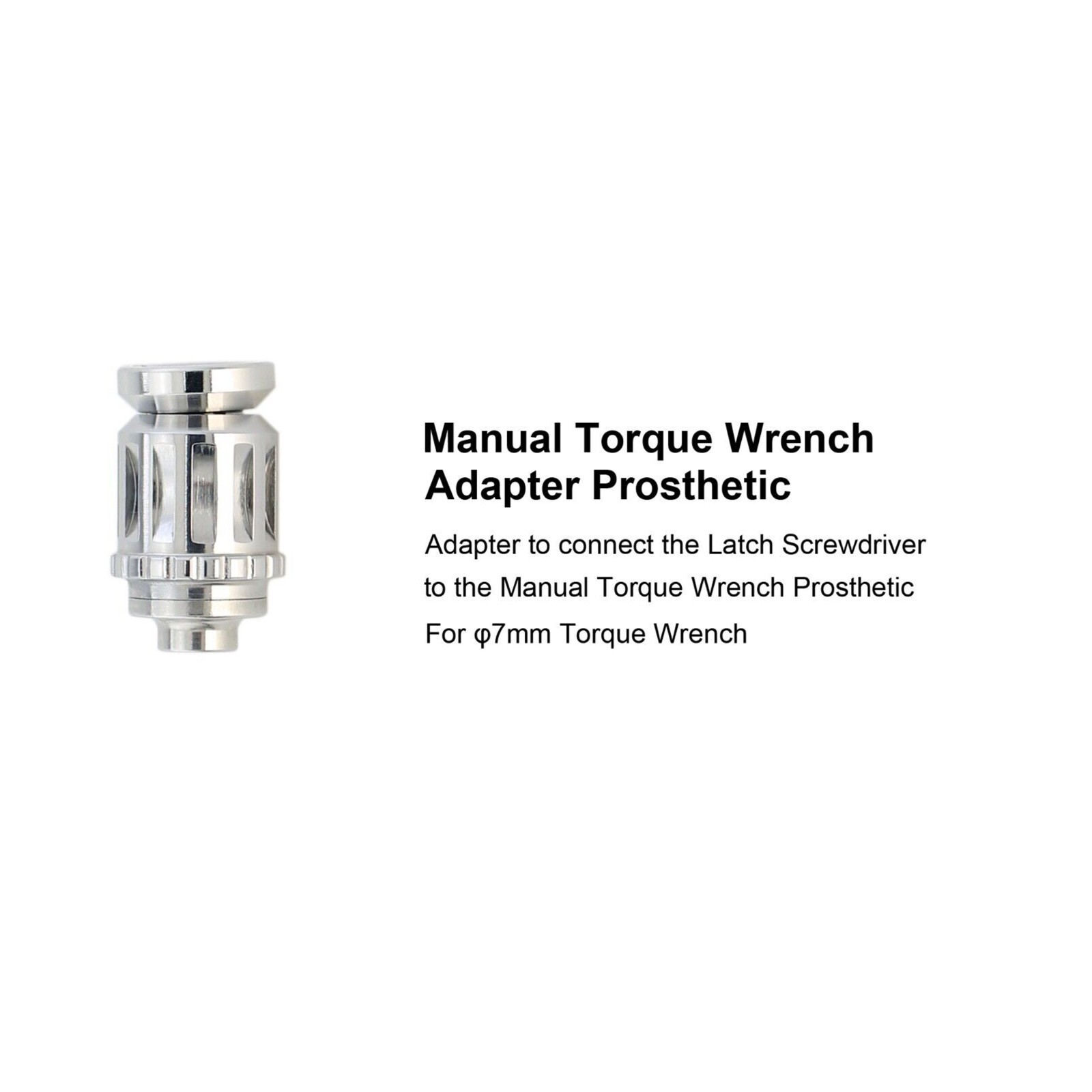 Implant Screwdriver Straumann Driver Latch Manual Torque Wrench Adapter Kit SCS