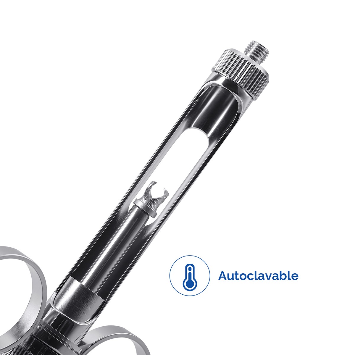 Dental Anesthetic Syringe Self-Aspirating 1.8CC Metal Instruments + adapters