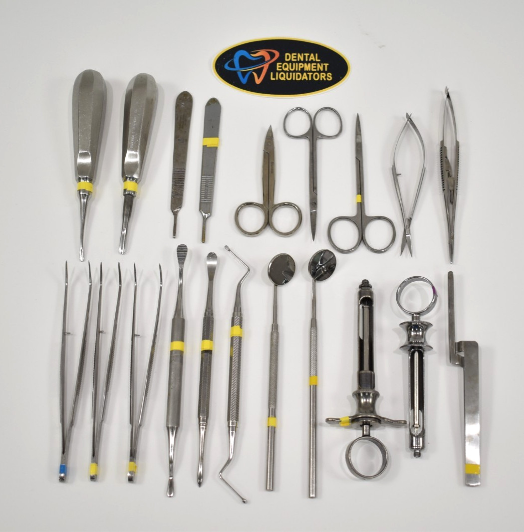 TWENTY Dental Dentist Instruments – Various Models As Shown