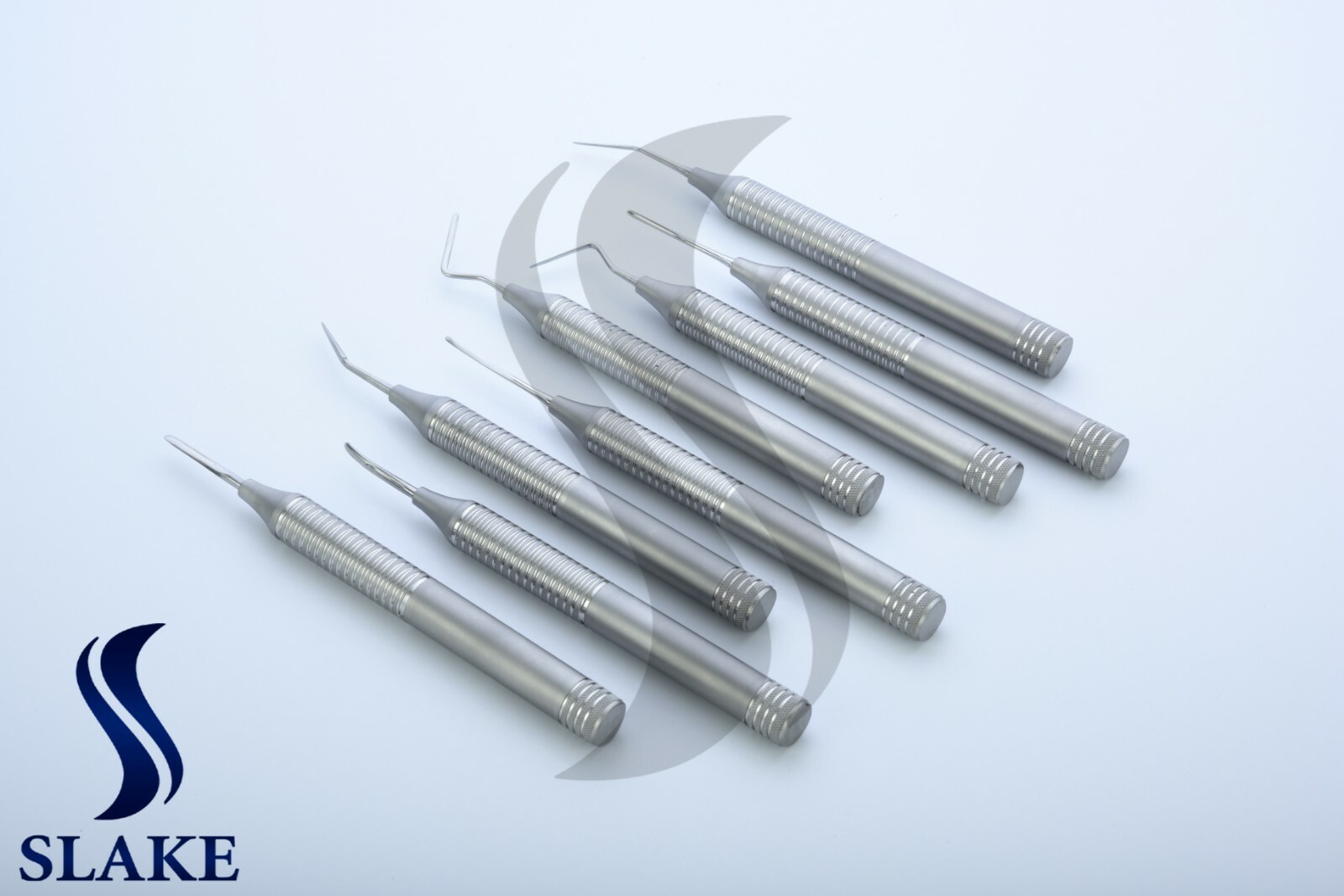 Periotome Periodontal Flexible Straight & Curved 8 Pcs Dental Instrument