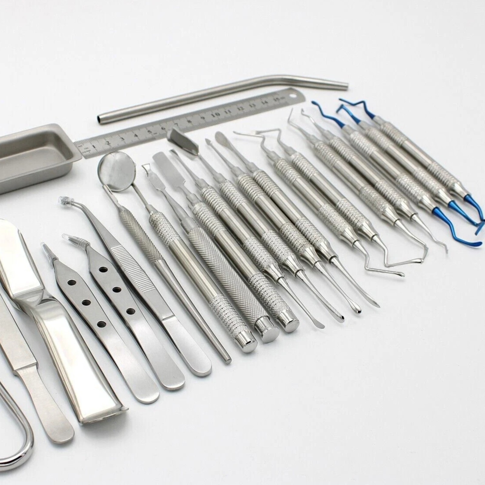 Periodontal Instruments Kit Dental Implants Surgical Orthodontic Kit 33 PCS High