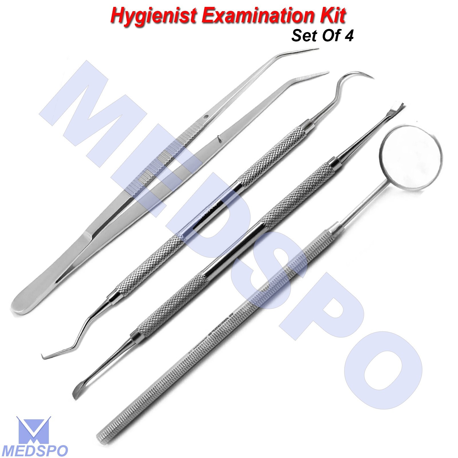 Oral Hygiene Tools Cat Dog Teeth Explorer Probe Tartar Remover Mirror Instrument
