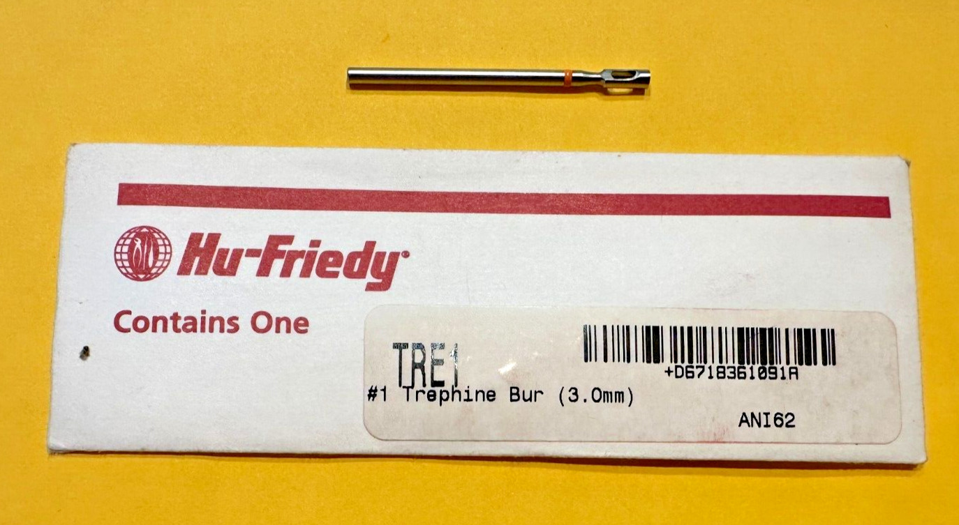 HU-FRIEDY TRE1 Dental Implantology #1 Trephine Bur