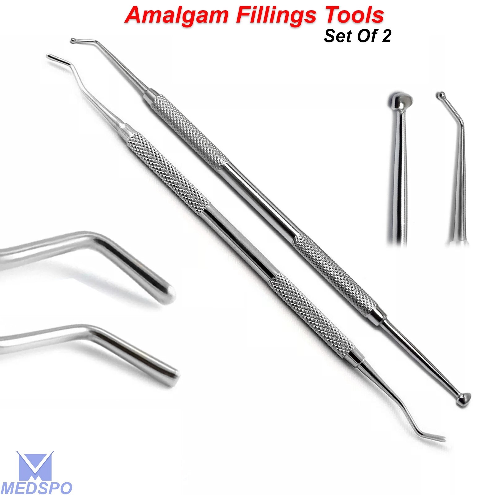 Dental Amalgam Ball Burnisher Filling 718-751 Composite Placement Restorative
