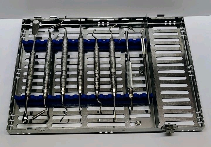 Hu-Friedy IMS Signature Series Dental Instrument Set w/ Cassette Scalers Curette