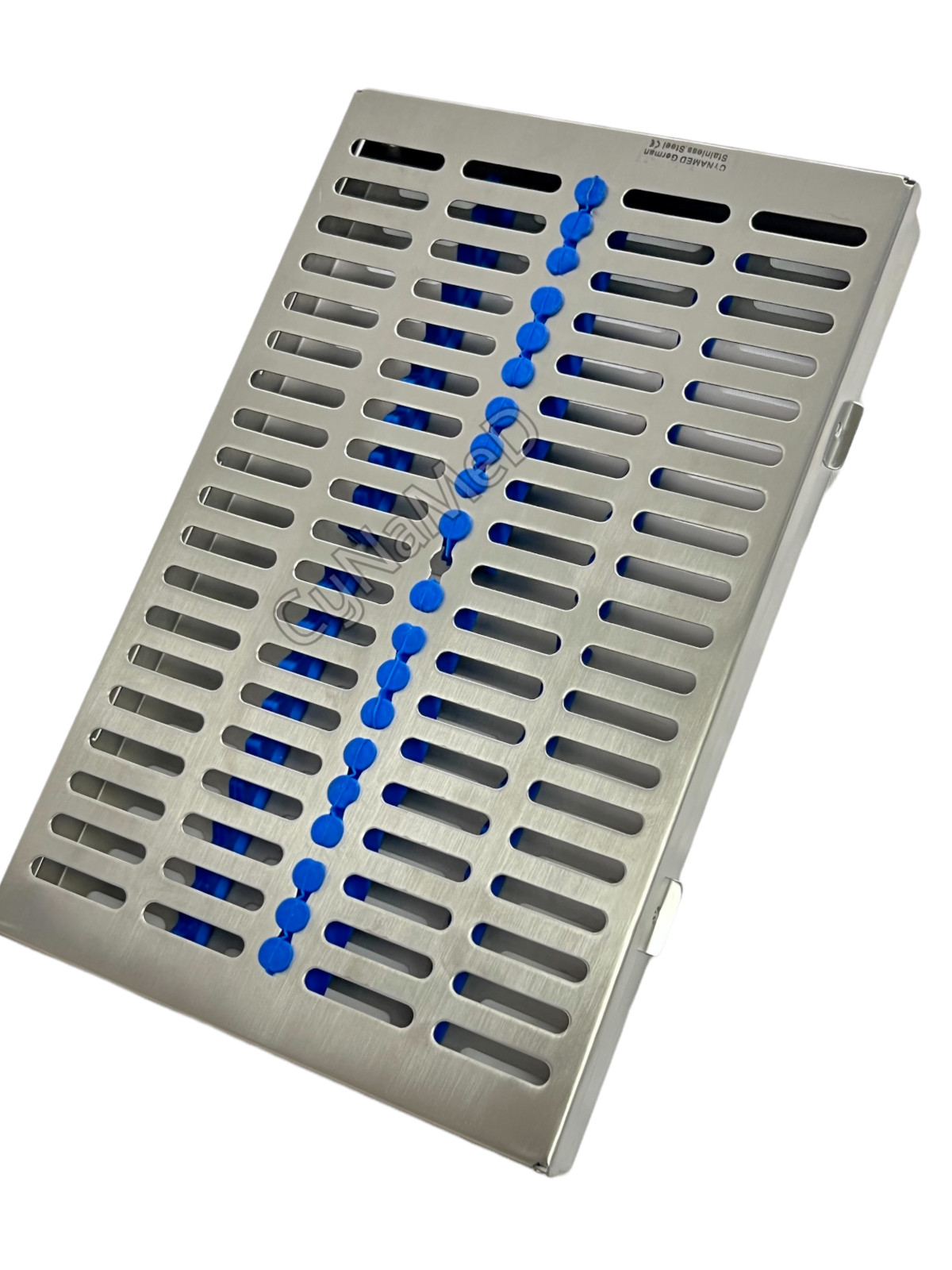 GERMAN DENTAL AUTOCLAVE STERILIZATION CASSETTE RACK BOX TRAY FOR 20 INSTRUMENT