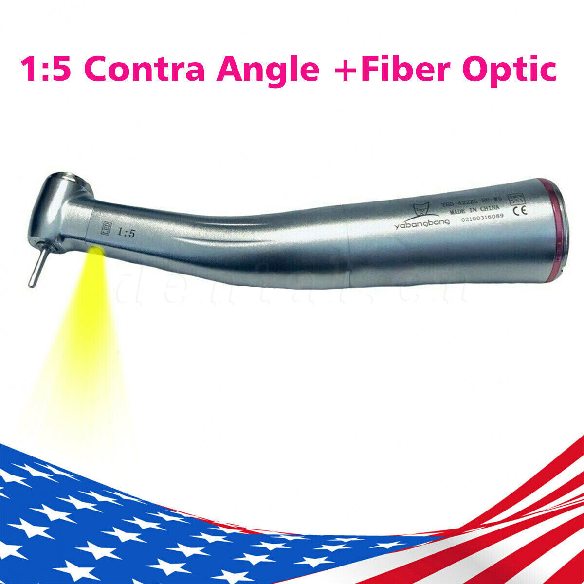 Fit Bien Air 1:5 LED Dental Handpiece High Speed Electric Handpiece Contra Angle