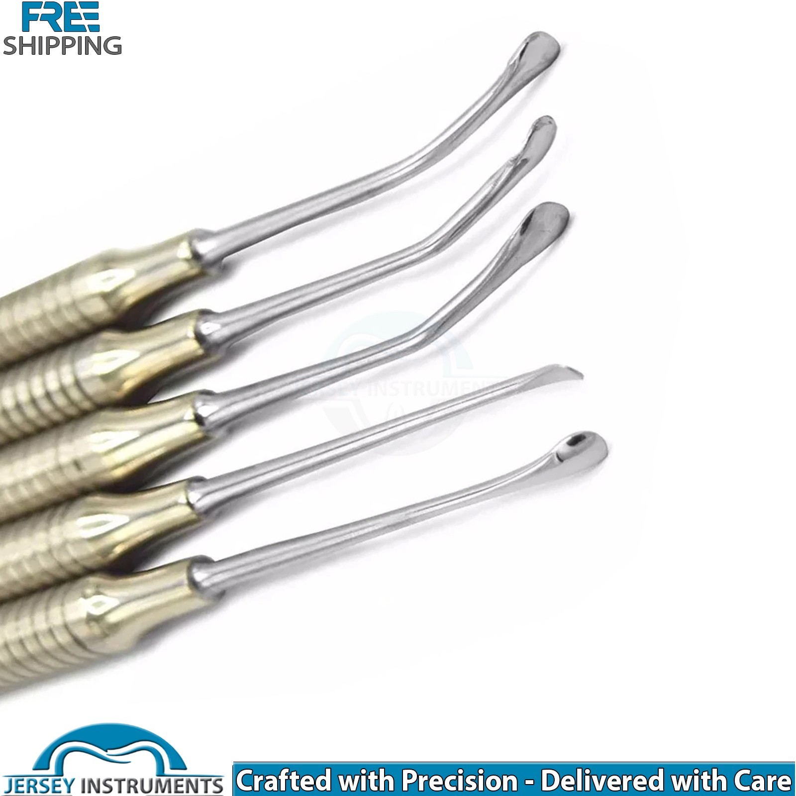 Set of 10 Sinus Lift Elevators Hollow Handle & Sinus Handle Dental Implant Tools
