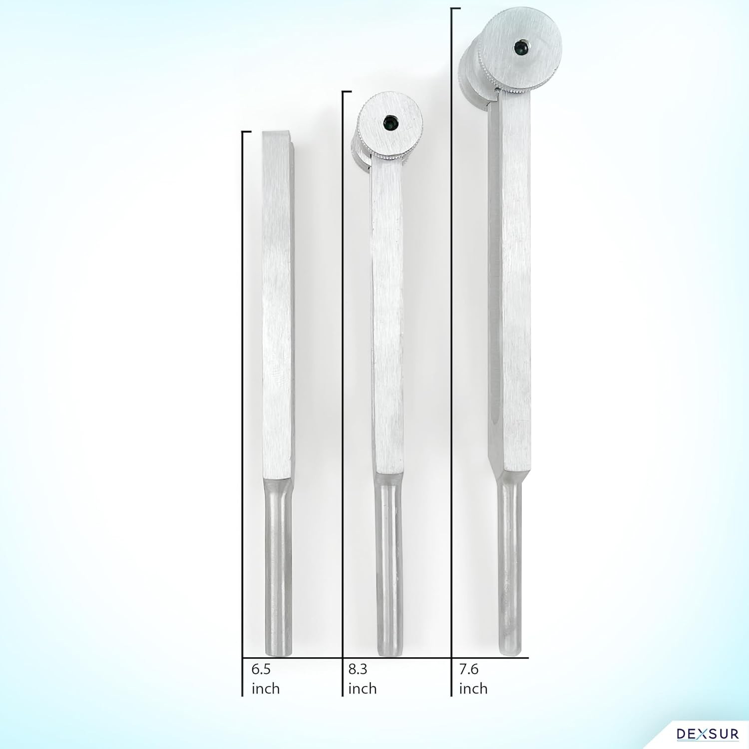 SURGICAL ONLINE Aluminum Sensory Tuning Forks C 128, C 256, C 512, Diagnostic In