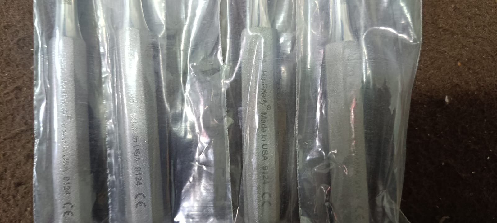 Lot of 4 PCS Hu-Friedy EHB3 & EHB2 Dental Elevator Heidbrink Stainless Steel