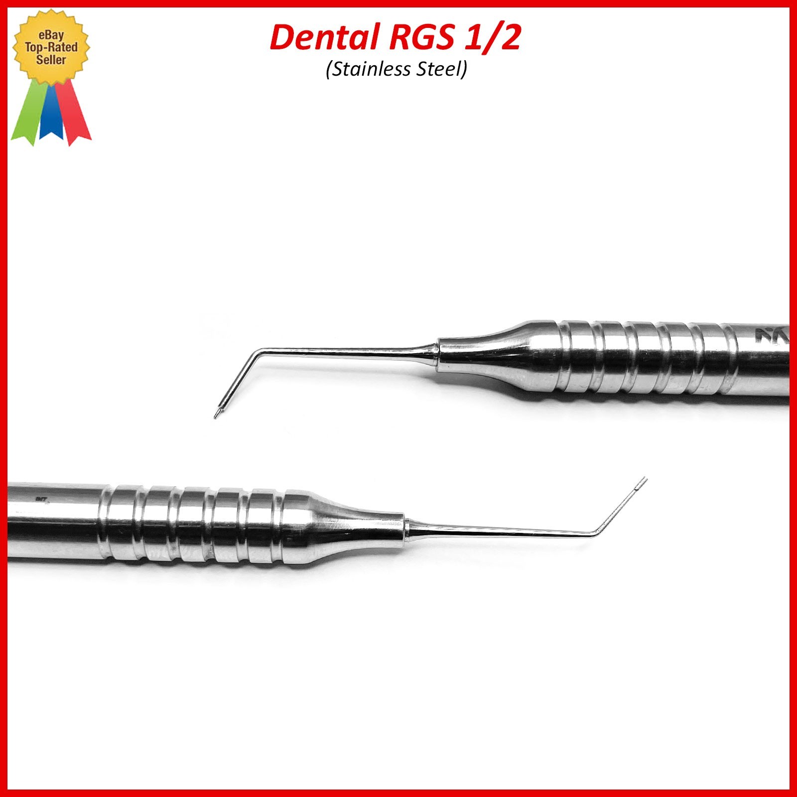 Dental Instrument RGS 1/2 Hollow Handle Depth Dimensions for Restorations