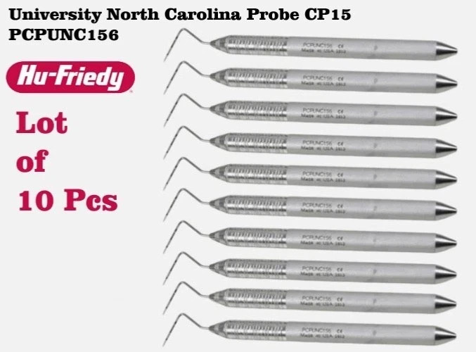 HU FRIEDY 10 pcs Lot University North Carolina Probe CP15 PCPUNC156
