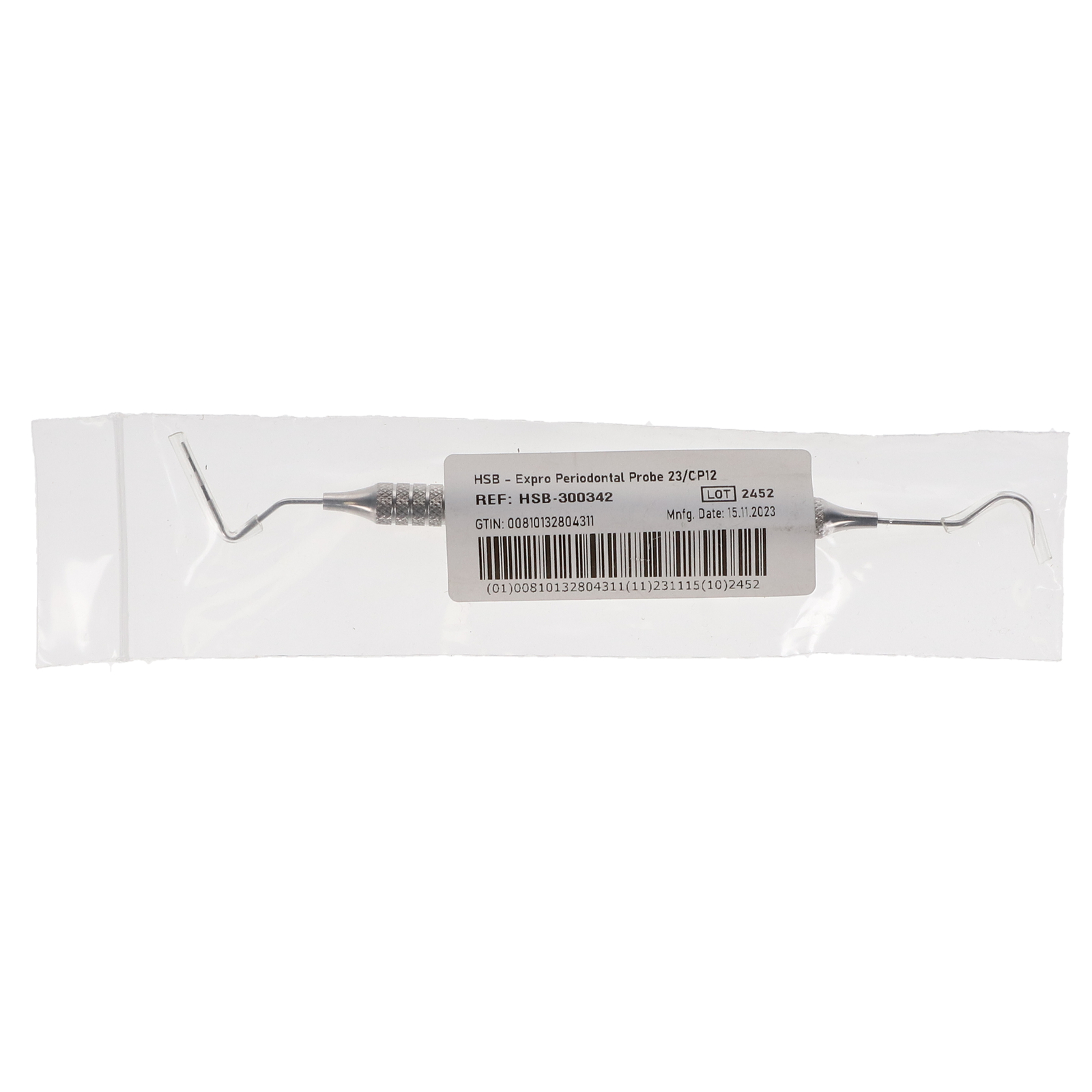 House Brand Dentistry 300342 HSB #23/CP12 Expro Periodontal Probe