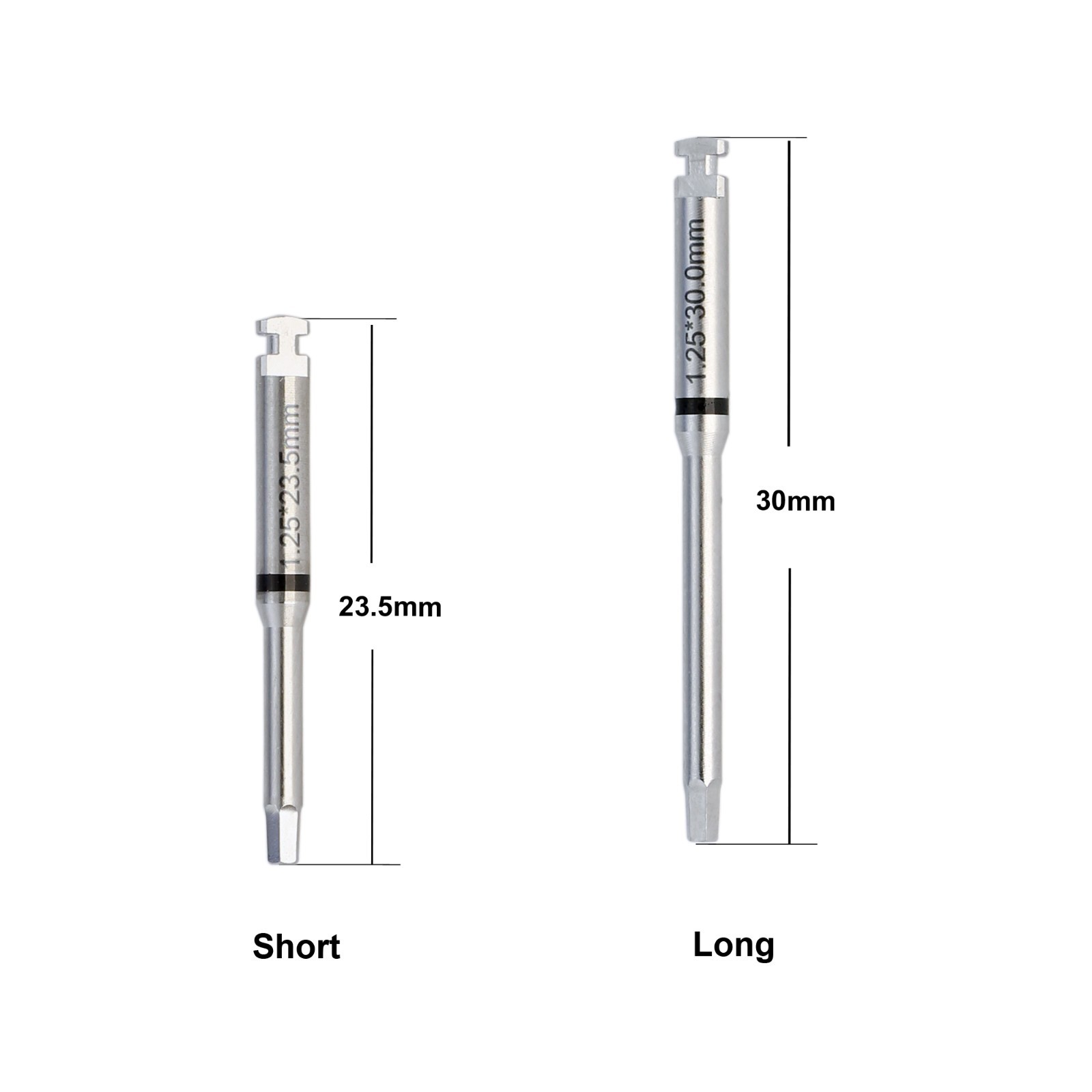 Implant Screwdriver Driver Hex 1.25mm Astra Zimmer Dental Torque Wrench Adapter
