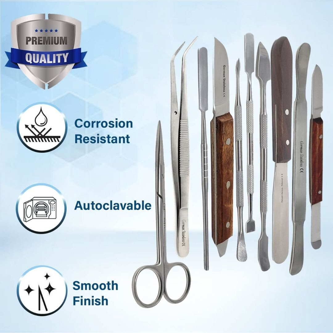Dental Amalgam Wax Carver Laboratory Technician Waxing Modelling Knives Spatulas