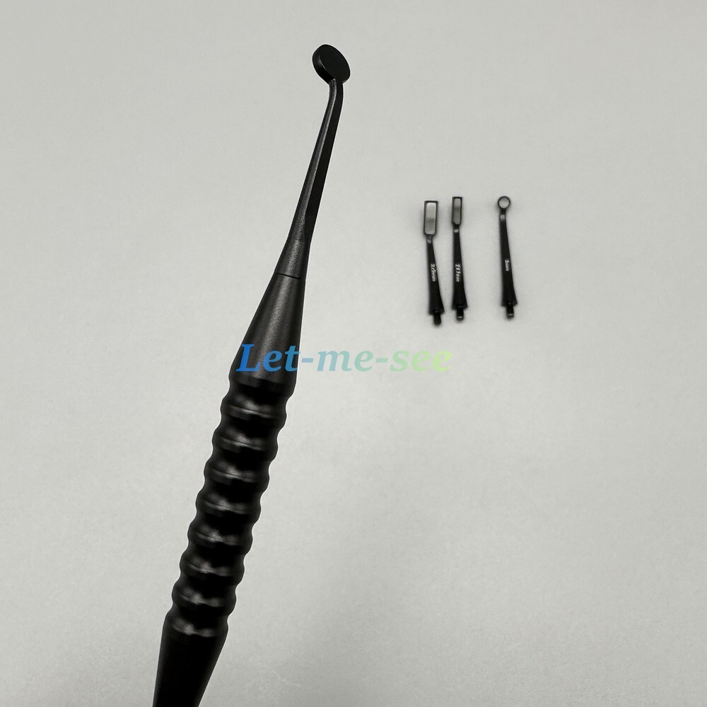 Dental Oral Checking Micro Mouth Mirror Reflector Odontoscope Detachable Handle