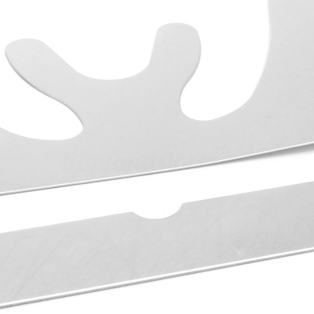 DENTAL STAINLESS OCCLUSAL MAXILLARY CASTING PLASTIC FOX PLANE PLATE AUTOCLAVABLE