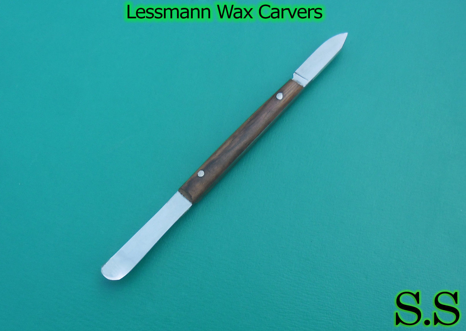5 Pieces Lessmann Wax Carvers 13CM Dental Instruments