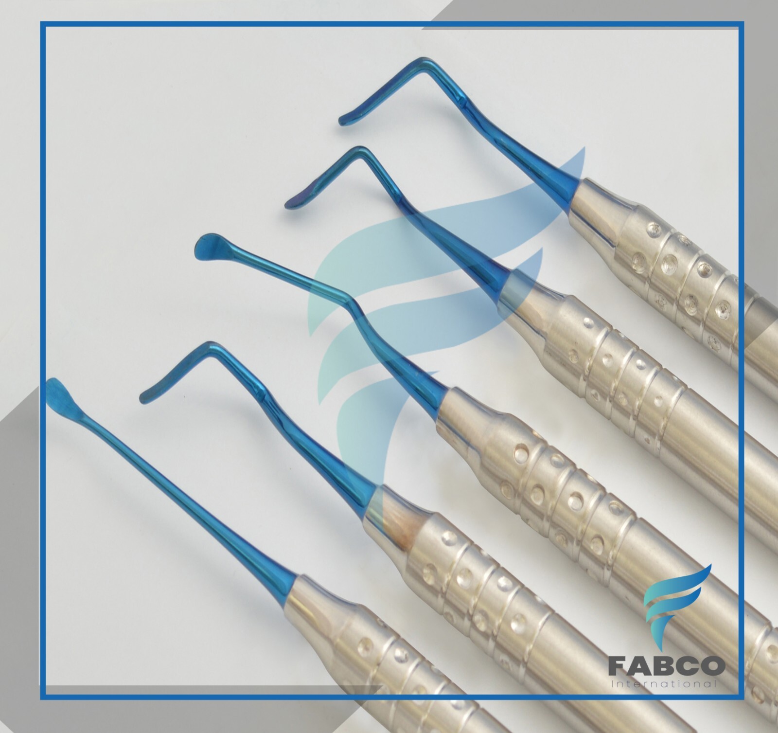 BONE VISTA TUNNELING TITANIUM DENTAL IMPLANT INSTRUMENTS *SET OF 5*