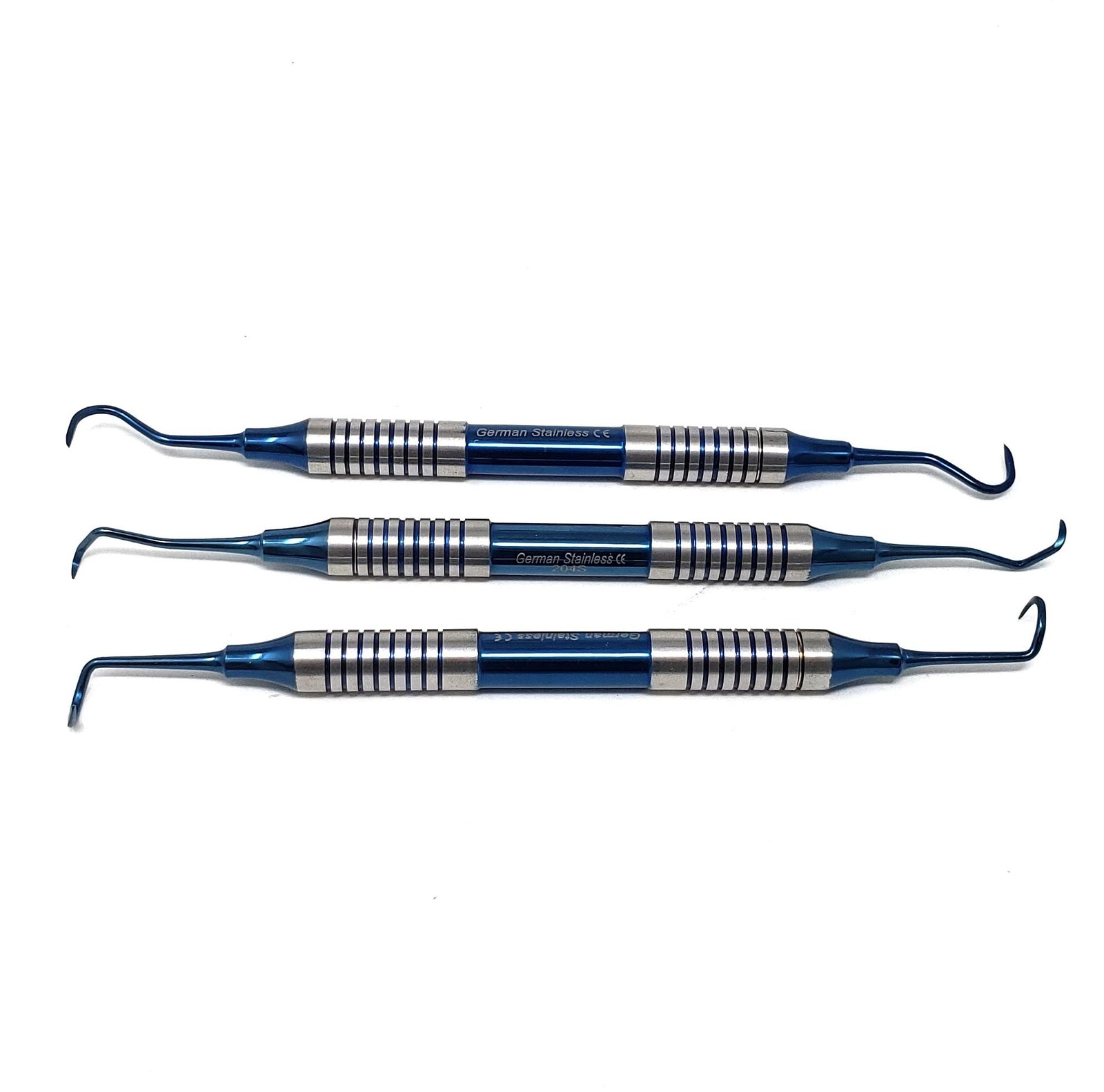 3pc Periodontal Dental Anterior Posterior Sickle Scalers 204S, H6/H7 Montana …