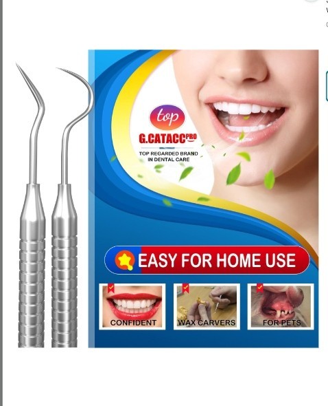 Dental Tools, Dental Pick for Teeth Cleaning, Stainless Steel Hygiene Kit with
