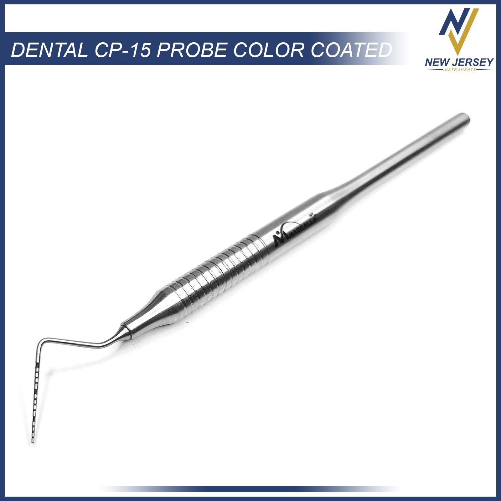 Dental UNC-15 CP Probe Color Coded-Marking Probe Periodontal Examination probe