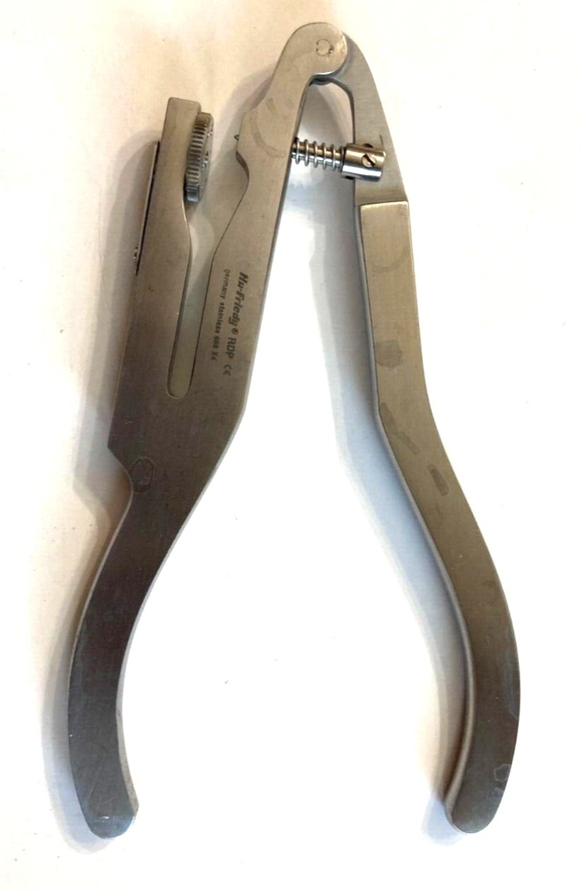 Hu-Friedy Dental Rubber Dams & Clamps Punch Instrument Pre Owned