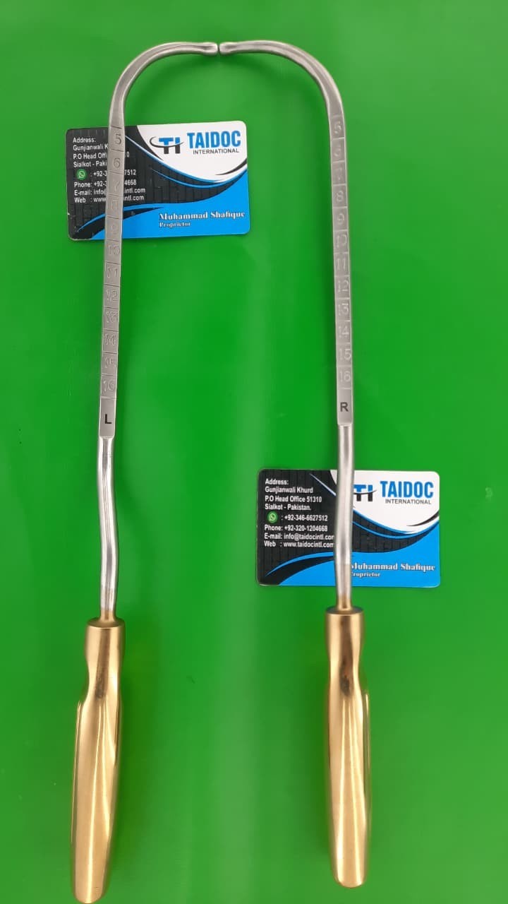 Agris-Dingman Transauxillary Submammary Breast Dissectors Set Of 2 Left & Right