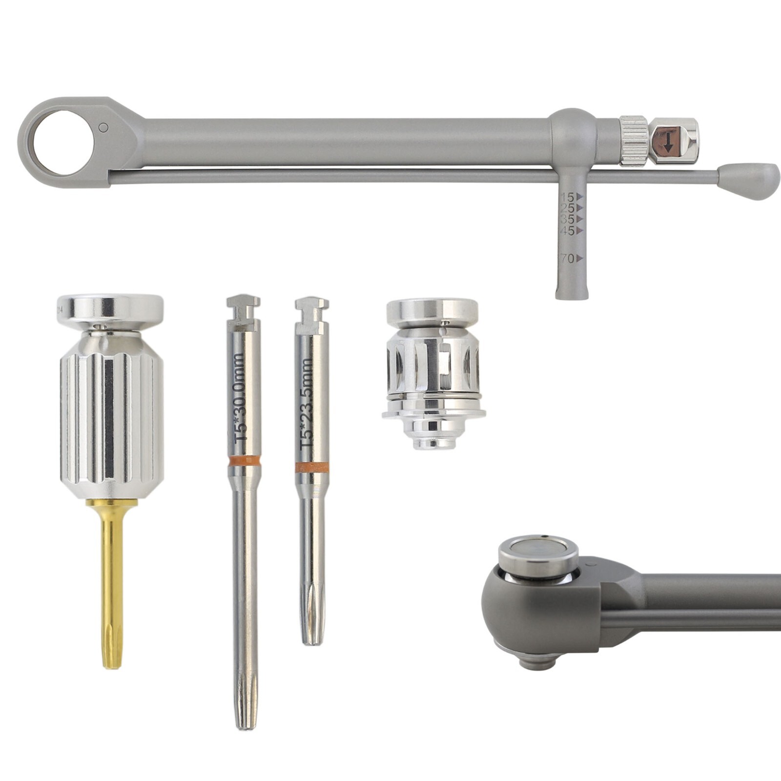 Dental Nobel Biocare Implant Screwdriver UniGrip Torque Wrench Manual Adapter