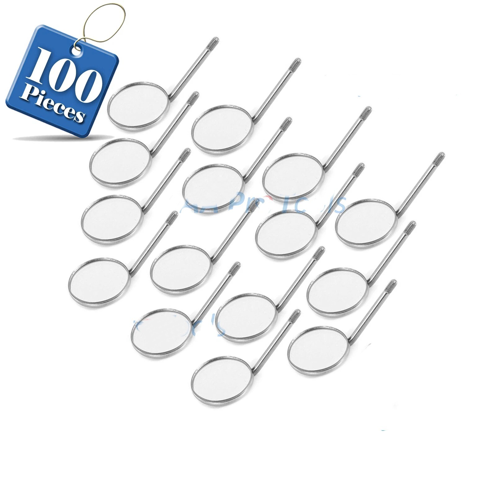 100 Dental Mouth Mirror Plain No. 5.