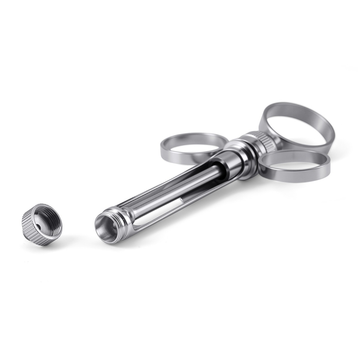 Dental Anesthetic Syringe Self-Aspirating 1.8CC Metal Instruments + adapters