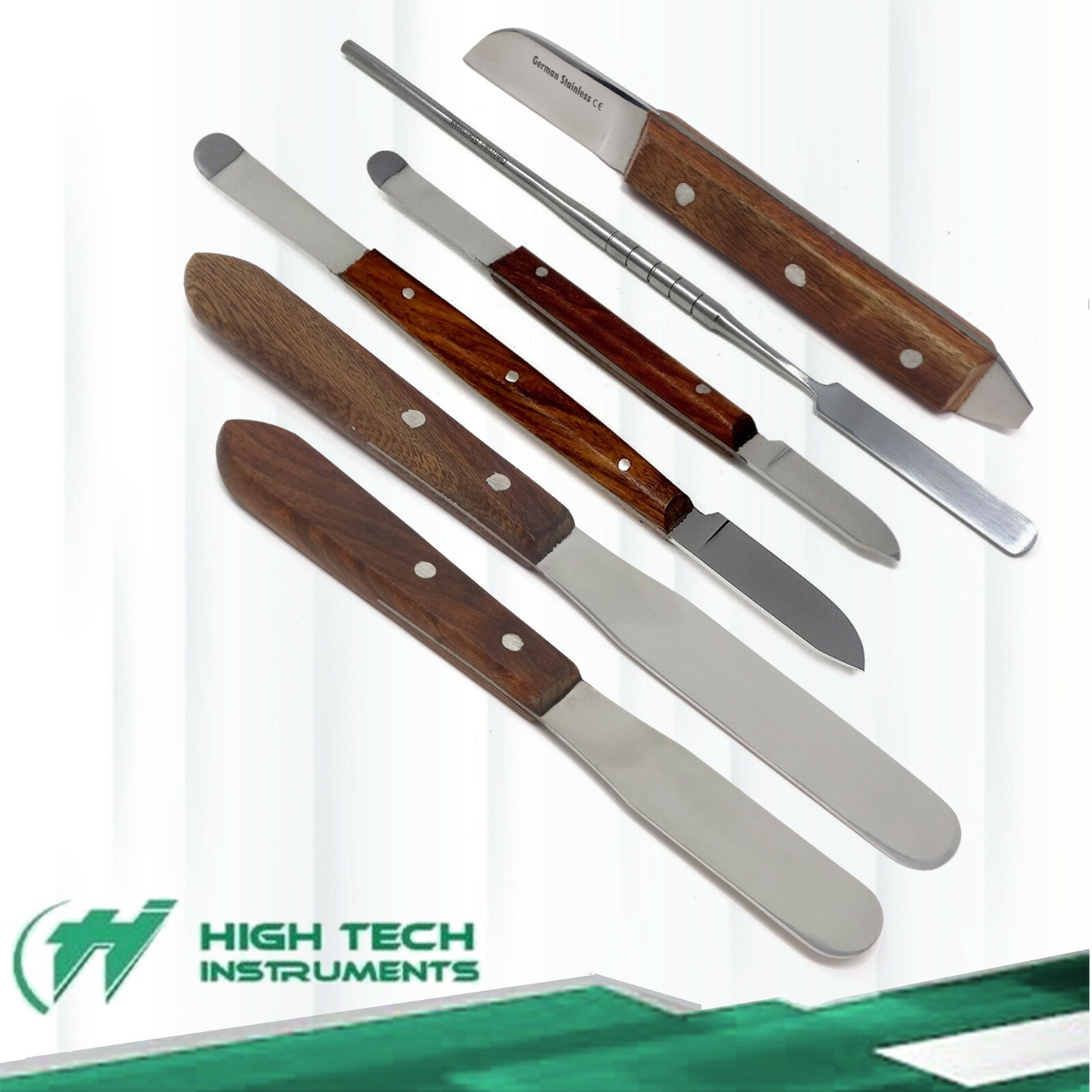 Dental Laboratory Technician Kit Mixing Spatula Plaster Alginate Waxing Scrapers