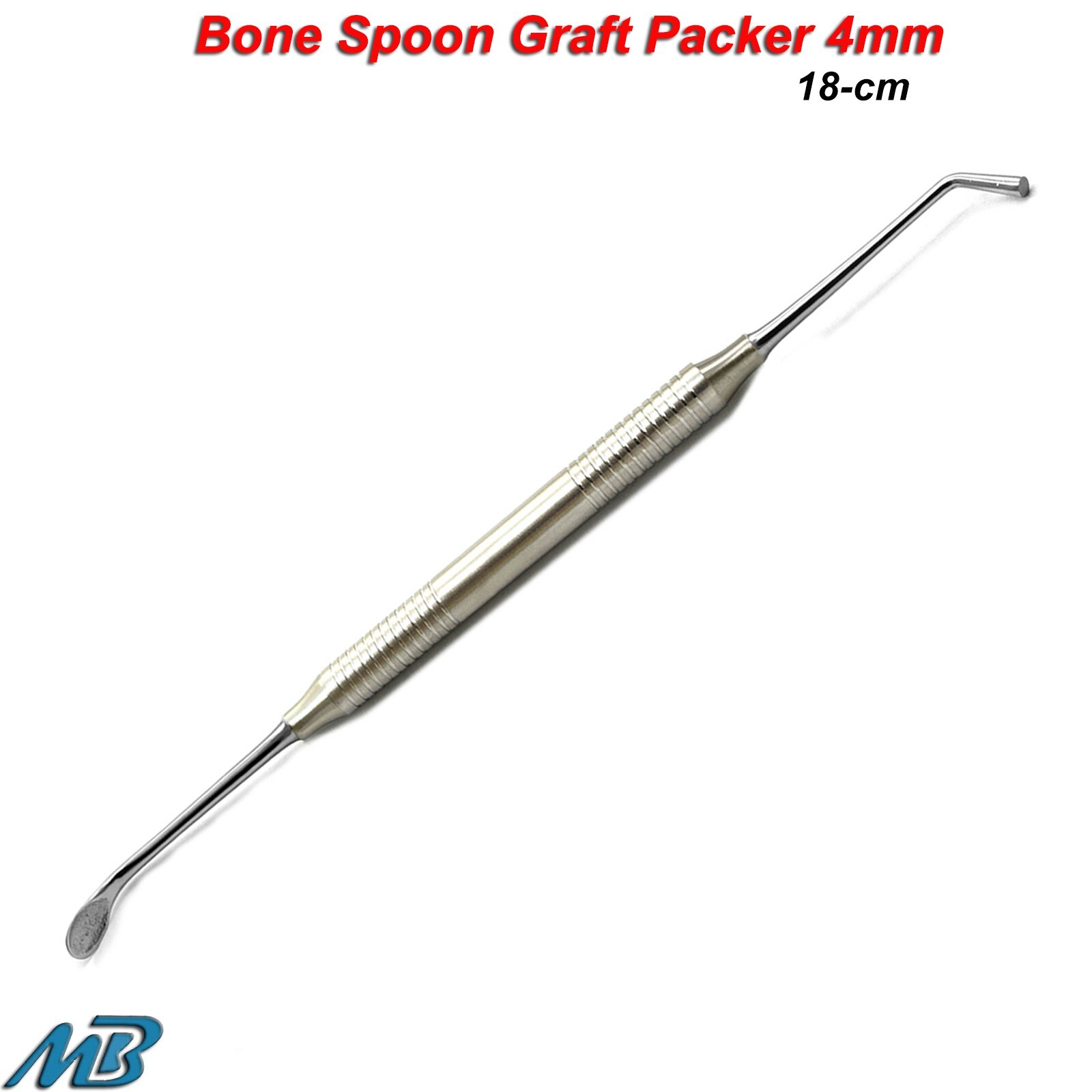 Dental Bone Spoon Graft Packer Scraper Implant Bone File Miller Scaler Tools Set