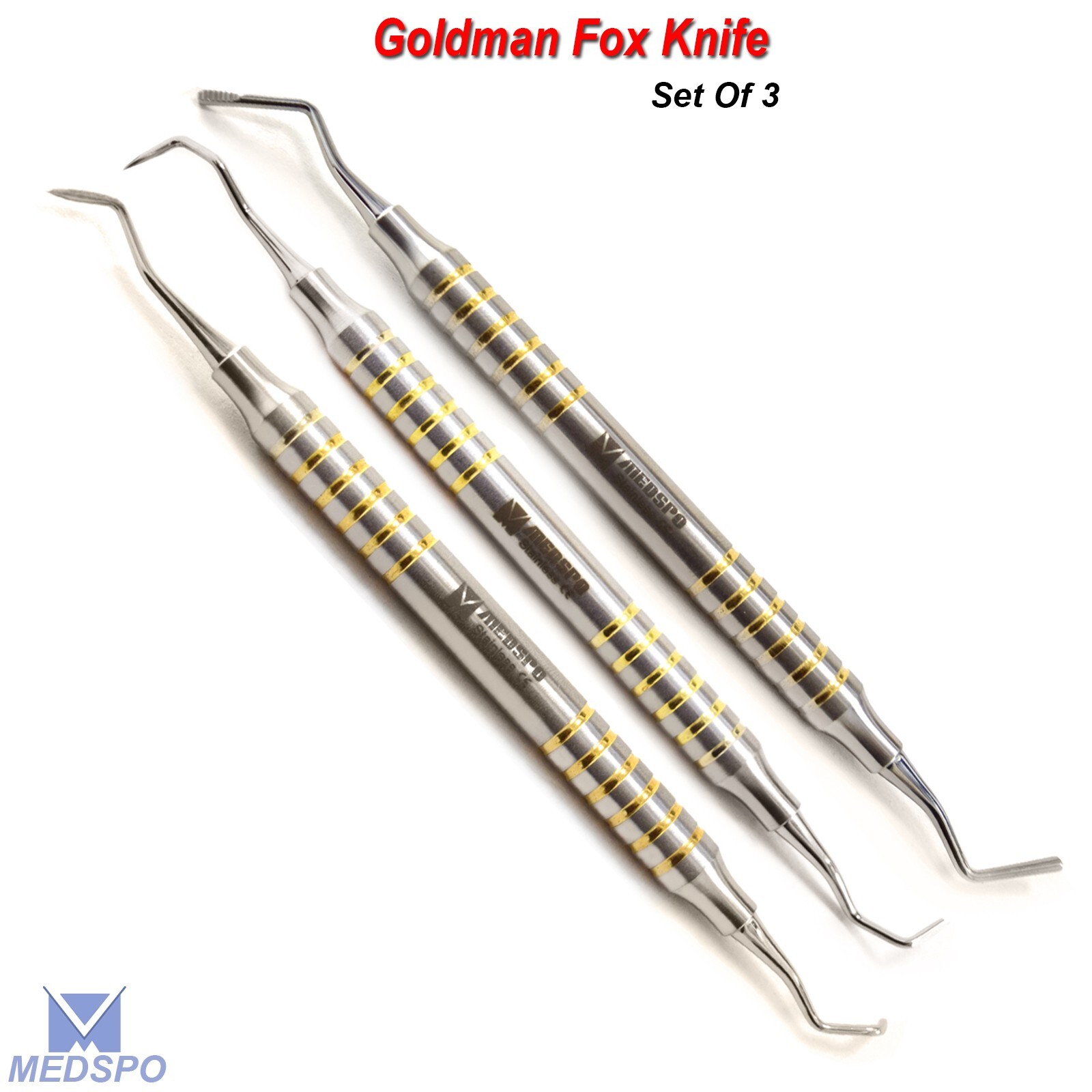 Periodontal Orban Buck Kirkland Knife Interproximal Tissue Excise Dental Tools